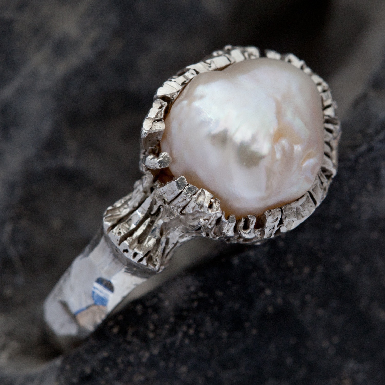 Introduction to Stone Setting: Creating a Pearl Ring