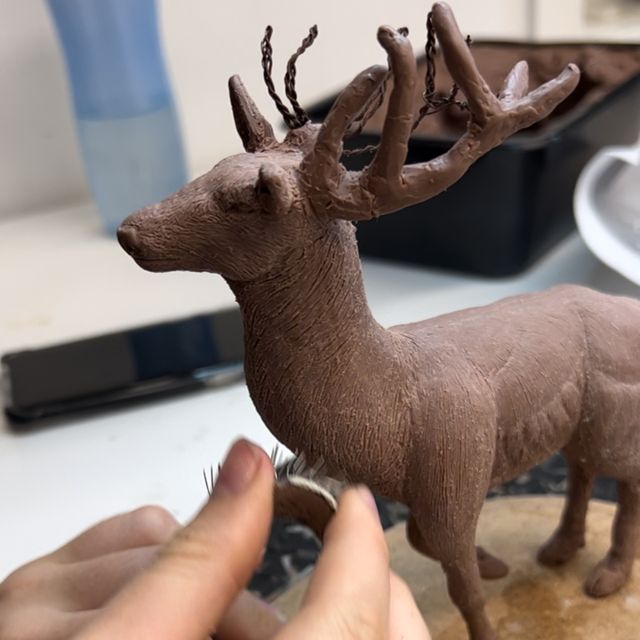 deer sculpture